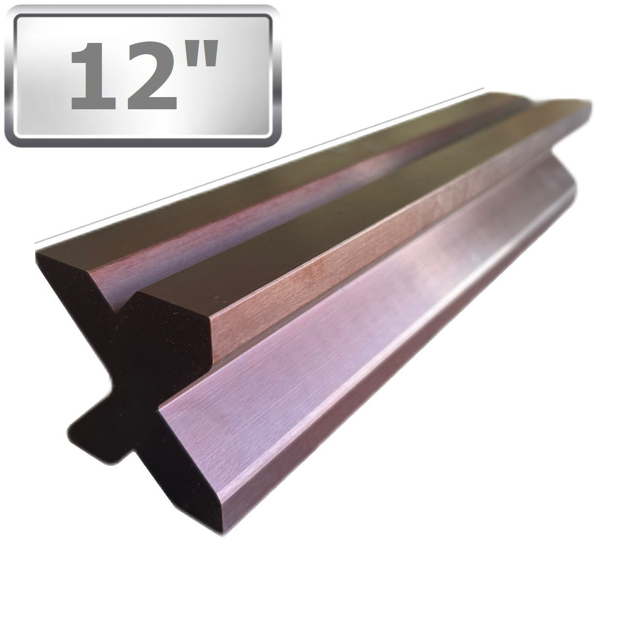 NEW 12" Long 2.36" sq. 4-Way Multi V Press Brake Die