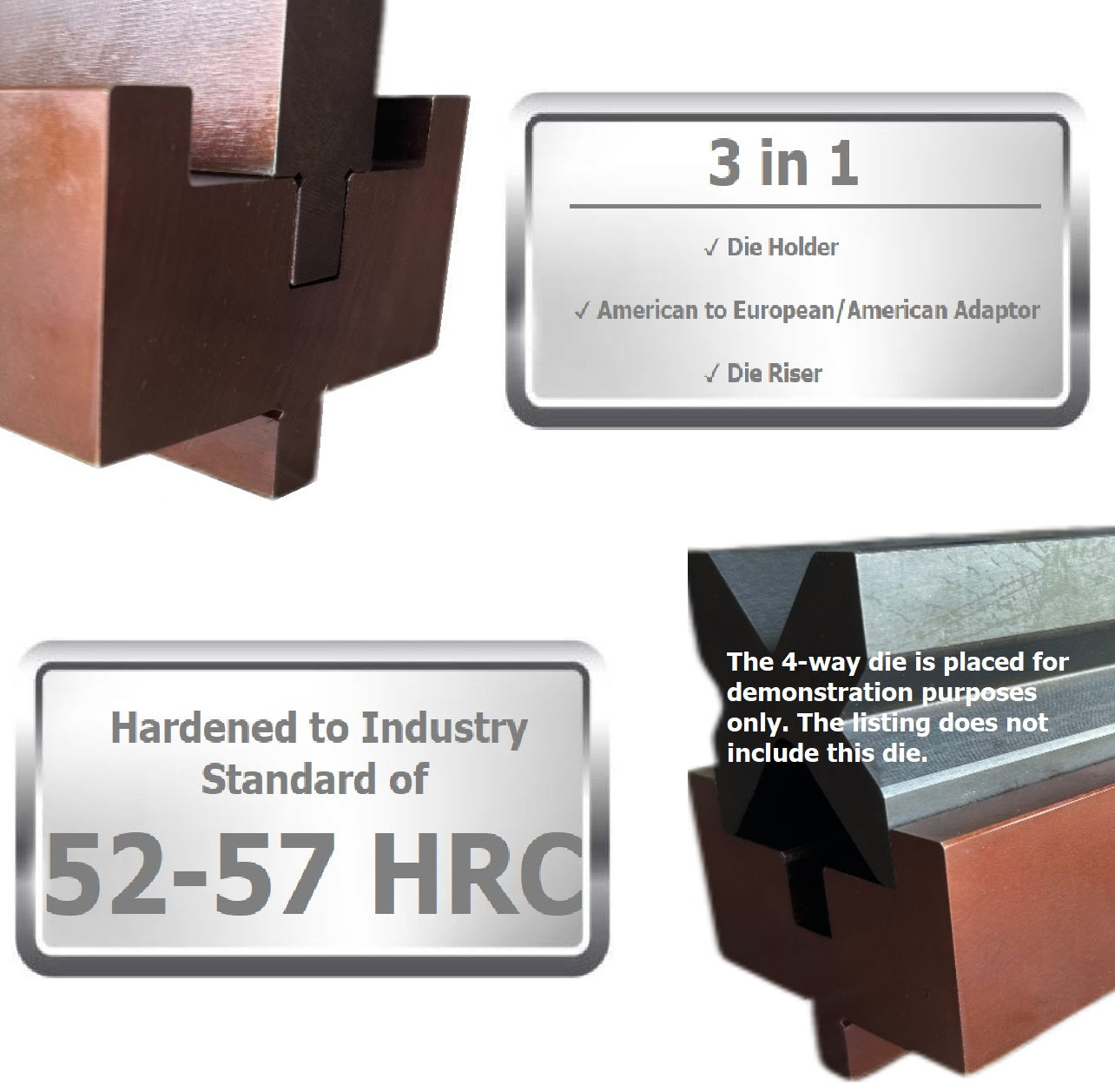 European / American Type Press Brake Die Holder