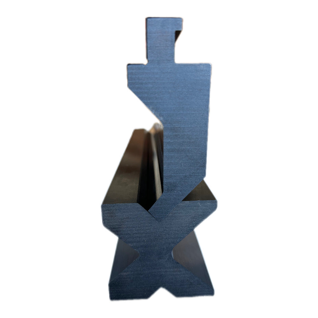 49” Segmented Press Brake Punch (H: 3.03") & 4-Way Die (2.36"sq) Combo