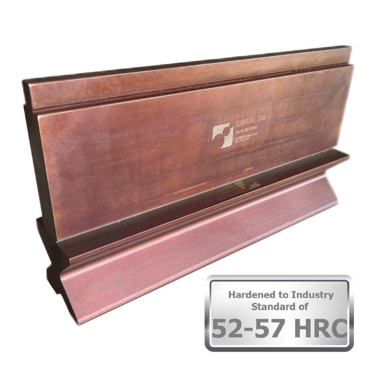 NEW 12” American Type Press Brake Punch (Height: 3.78") & 4-Way Die (2.36"sq)