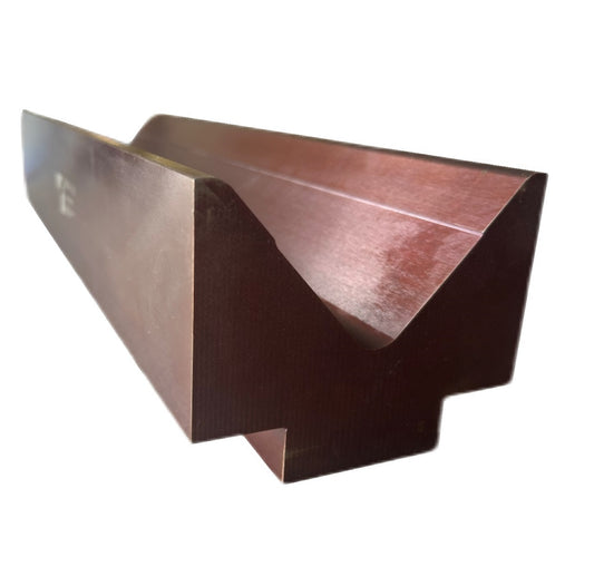 Single V Press Brake Die, 4" V Opening, 85°, 16.33" Length