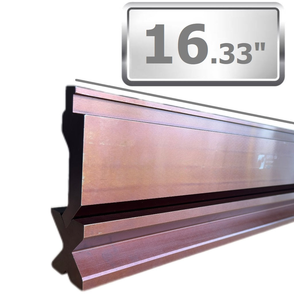 NEW 16.33” American Type Press Brake Punch (Height: 3.78") & 4-Way Die (2.36"sq)