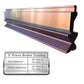 5' Segmented Press Brake Punch (H: 3.03") and 4-Way Die (2.36"sq) Combo