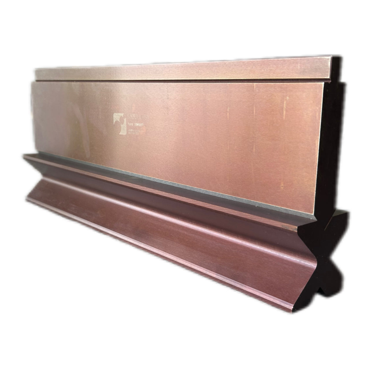 NEW 16.33” American Type Press Brake Punch (Height: 3.78") & 4-Way Die (2.36"sq)