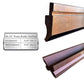 65.74" Segmented European Type Press Brake Punch (Height: 2.62") & 4-Way Die (2.36" sq)