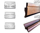 12" European Type Press Brake Punch (Height: 2.62") & 4-Way Die (2.36" sq)