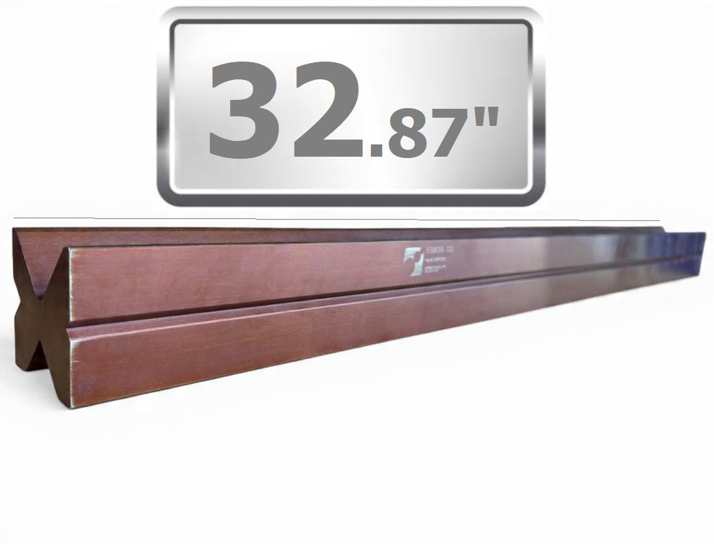 NEW 32.87" Press Brake Die 2.36" sq. - V Openings: 0.25", 0.63", 1.38" and 1.97"