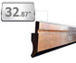 32.87" European Type Press Brake Punch (Height: 2.62") & 4-Way Die (2.36" sq)