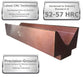 Single V Press Brake Die, 4" V Opening, 85°, 16.33" Length