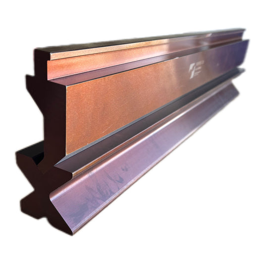 NEW 16.33” American Type Press Brake Punch (Height: 3.03") & 4-Way Die (2.36"sq)