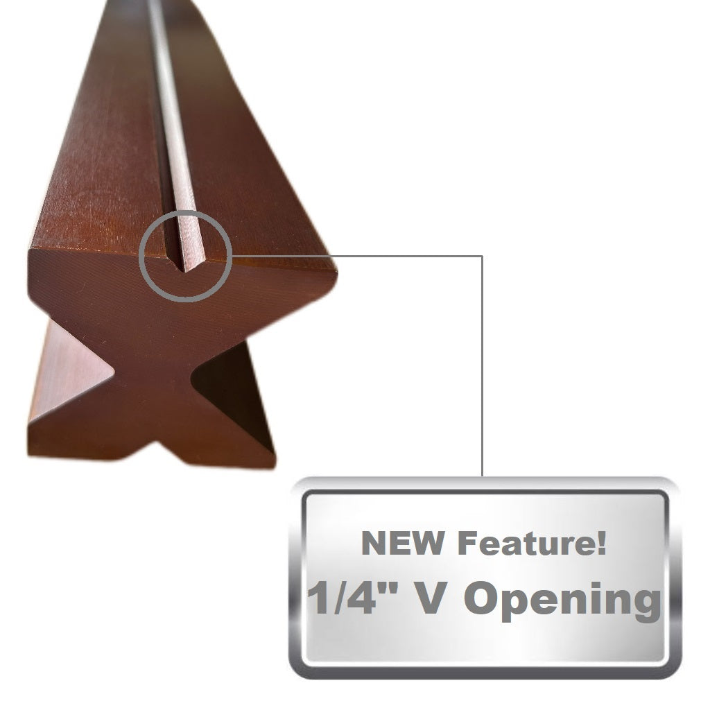 NEW 32.87" Press Brake Die 2.36" sq. - V Openings: 0.25", 0.63", 1.38" and 1.97"