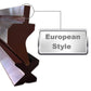 65.74” Segmented European Press Brake Punch (H: 3.53") and 4-Way Die (2.36"sq) Set