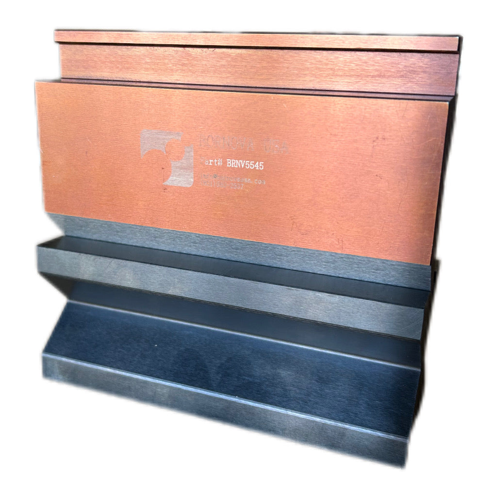 NEW 6” American Type Press Brake Punch (Height: 3.03") & 4-Way Die (2.36"sq)