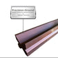 48" Long 2.36" sq. 4-Way Multi V Press Brake Die