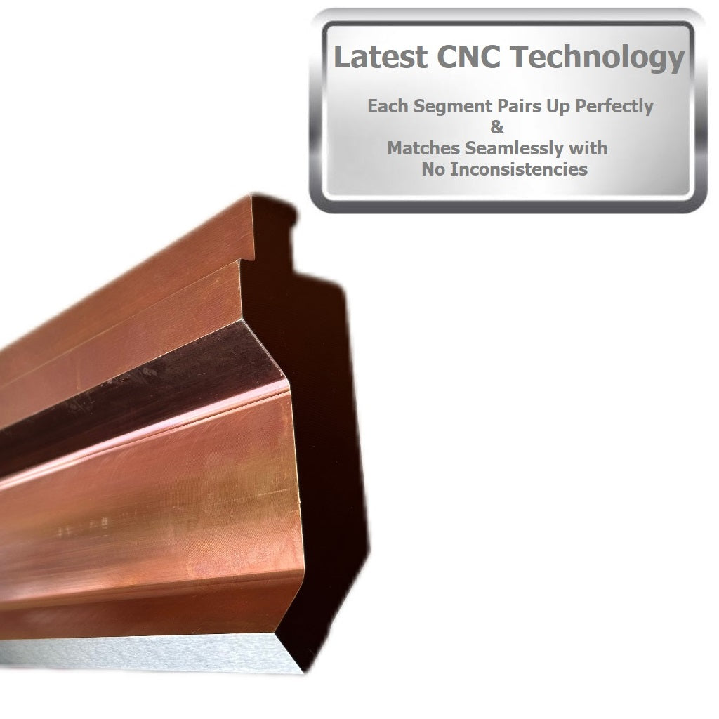 32.87” American Type 85° Press Brake Punch Die with Working Height: 3.78"