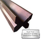48" Long 2.36" sq. 4-Way Multi V Press Brake Die
