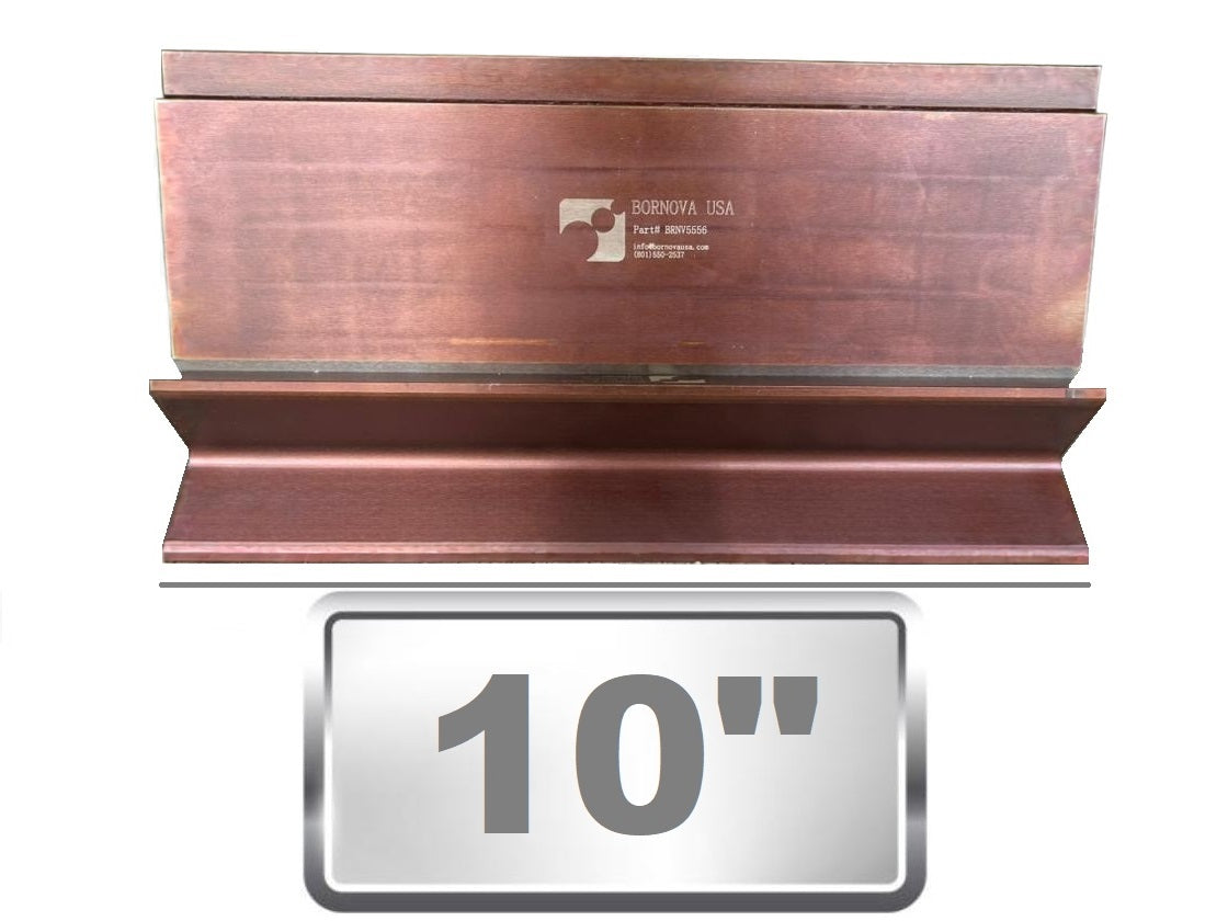 10” American Type Press Brake Punch (Height: 3.78") & 4-Way Die (2.36"sq)
