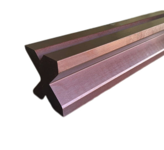 NEW 48" Long 2.36" sq. 4-Way Multi V Press Brake Die