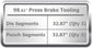 NEW 98.61” American Type Press Brake Punch (Height: 3.78") & 4-Way Die (2.36"sq)