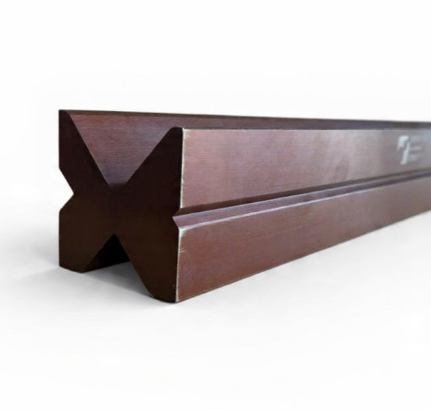 Press Brake 4-Way Die, 2.36" Square, V-Openings: 1.97", 1.38", 0.63" and 0.25"