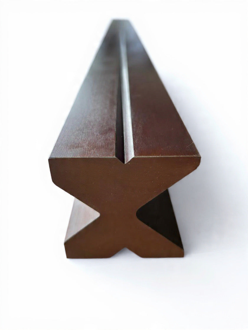 Press Brake 4-Way Die, 2.36" Square, V-Openings: 1.97", 1.38", 0.63" and 0.25"