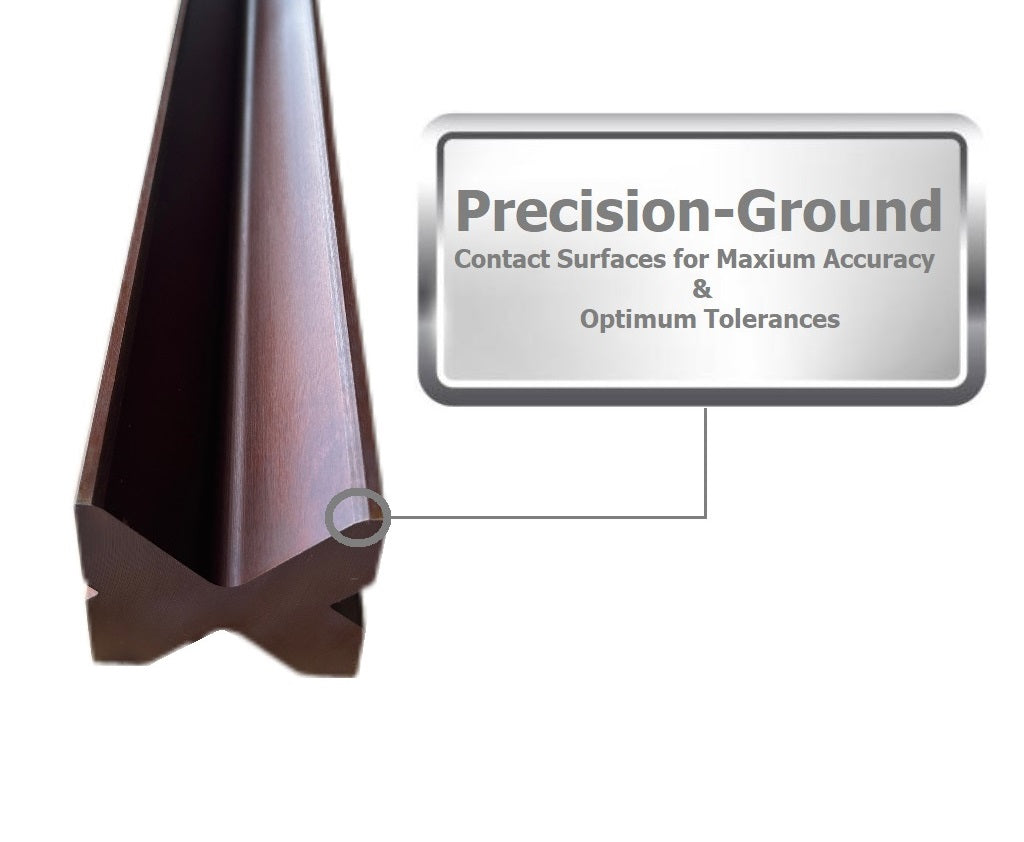 Press Brake 4-Way Die, 2.36" Square, V-Openings: 1.97", 1.38", 0.63" and 0.25"
