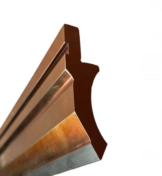 60° European Style Straight Die Punch, Working Height: 2.64”, Radius: 0.032”, Max: 20 US ton/ft