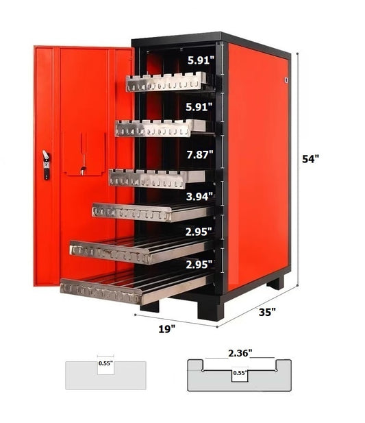NEW Press Brake Die Punch Tooling Storage Cabinet (Type 2)