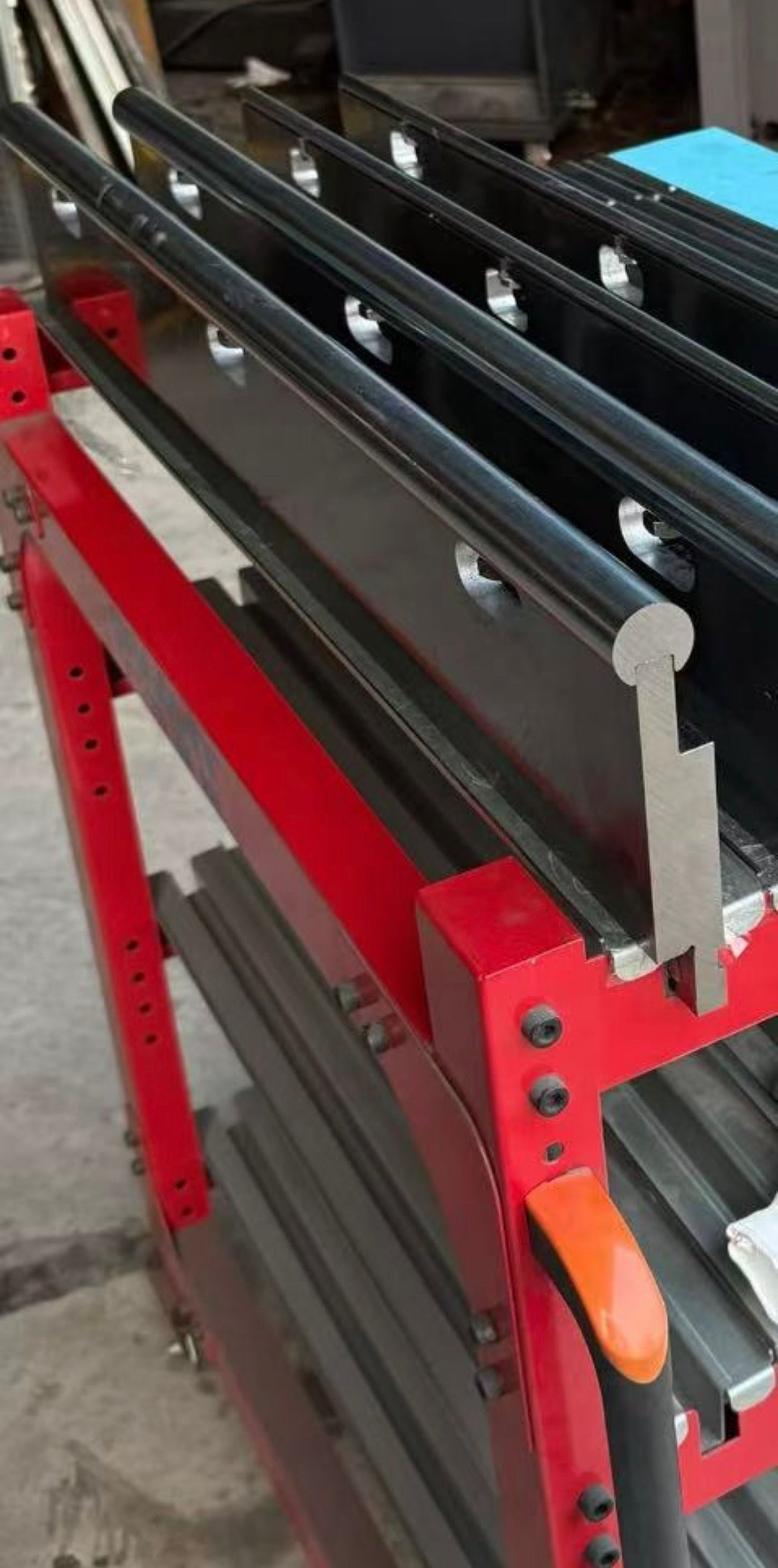 Heavy Duty Press Brake Punch Die Tooling Change-Over Storage Cart