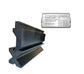 73” Segmented Press Brake Punch (H: 3.03") & 4-Way Die (2.36"sq) Combo