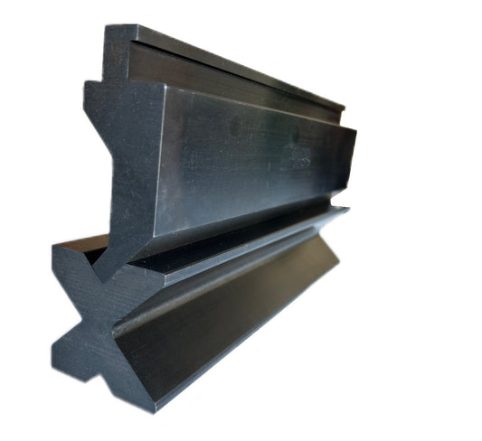 NEW 32.87” American Type Press Brake Punch (Height: 3.03") & 4-Way Die (2.36"sq)