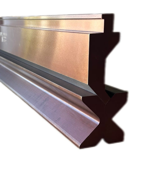 NEW 12” American Type Press Brake Punch (Height: 3.03") & 4-Way Die (2.36"sq)