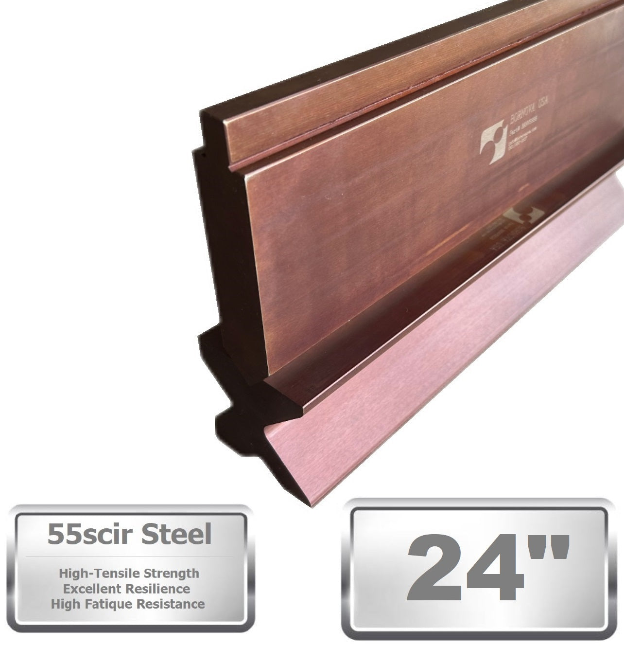 24” American Type Press Brake Punch (Height: 3.78") & 4-Way Die (2.36"sq)