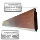 NEW 32.87” American Type 88° Press Brake Punch Die, Working Height: 3.78"