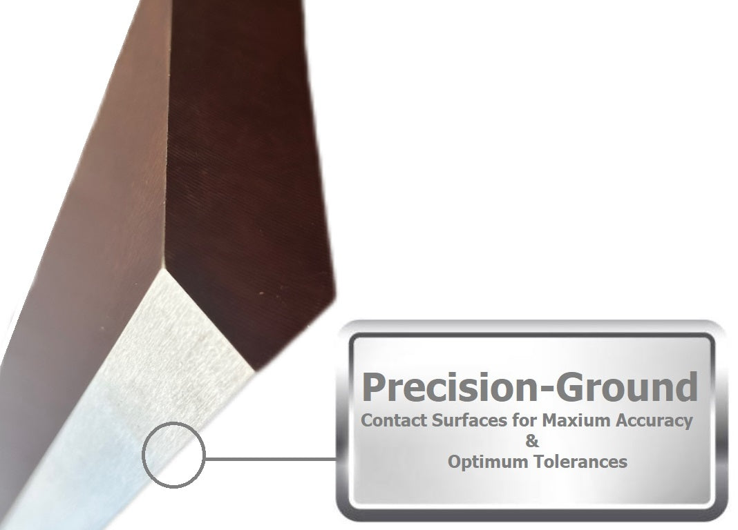 24” American Type 88° Press Brake Punch Die, Working Height: 3.78"