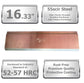 NEW 16.33” American Type 88° Press Brake Punch Die, Working Height: 3.78"