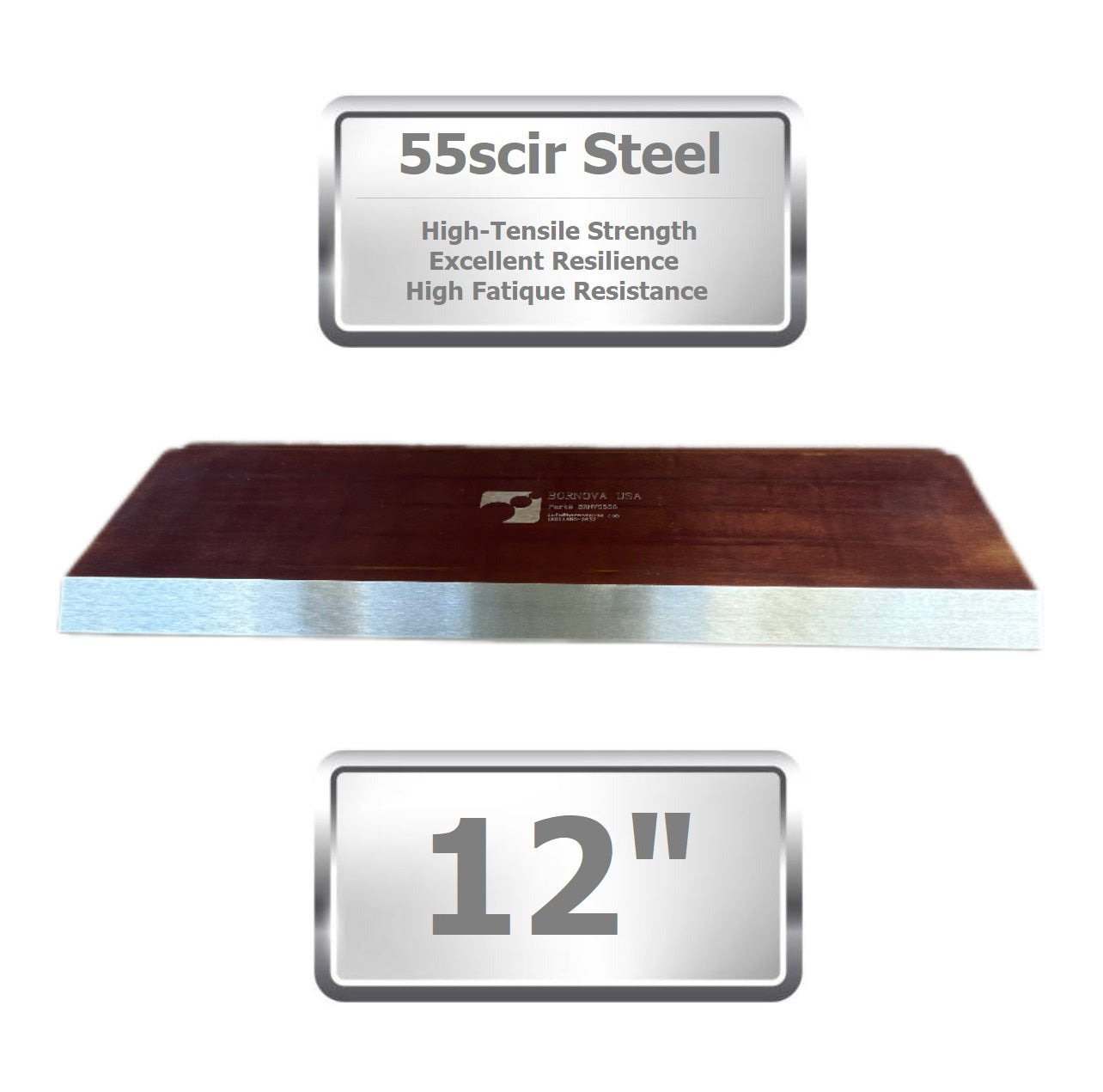 NEW 12” American Type 88° Press Brake Punch Die, Working Height: 3.78"