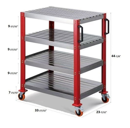 NEW Press Brake Punch Die Tooling Change-Over Storage Cart