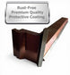 40” Sectionalized American Type 85° Press Brake Punch Die with Working Height: 3.78"