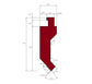 12” American Type 85° Press Brake Punch Die with Working Height: 3.78"