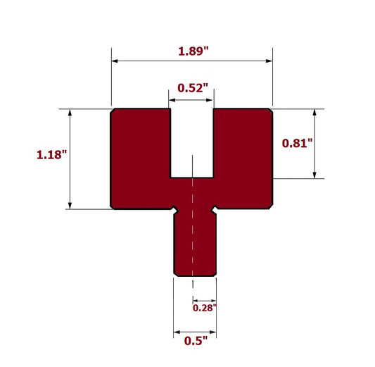 LVD type-to-American Press Brake Die Adapter Holder