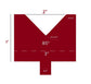 Single V Press Brake Die, 2" V Opening, 85°, 16.33" Length