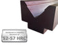 Single V Press Brake Die, 3" V Opening, 85°, 16.33" Length